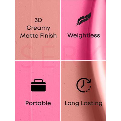 Sery Say Cheez Creamy Matte Lipstick Red Raspberry, Berry Red, CL05 3.5 gm - Lipsticks