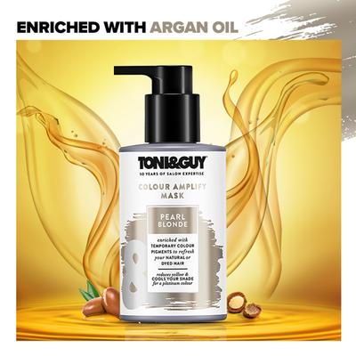 Toni&Guy Color Amplify hair Mask - Pearl blonde 200 ml - Hair Masks & Packs