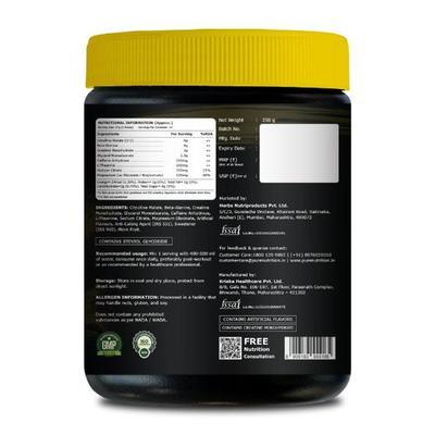 Pure Nutrition NXTSHIFT All-in-One Pre Workout Powder - Pink Guava Flavour 250 g - Calcium And Minerals