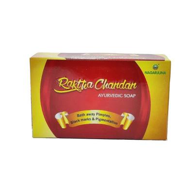 Nagarjuna Raktha Chandan Soap (Pack of 10 X 75g) 1's - Speciality Medicines