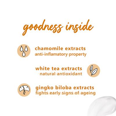 Plum Chamomile & White Tea Sheer Matte Day Cream - SPF 50 PA +++ UVA 60ml - Face Creams