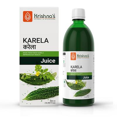 Krishna's Herbal & Ayurveda Karela Juice 500 ml - Ayurvedic Juices
