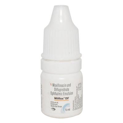 Milflox DF Eye Drops 5ml - Eye Infections-Eaa