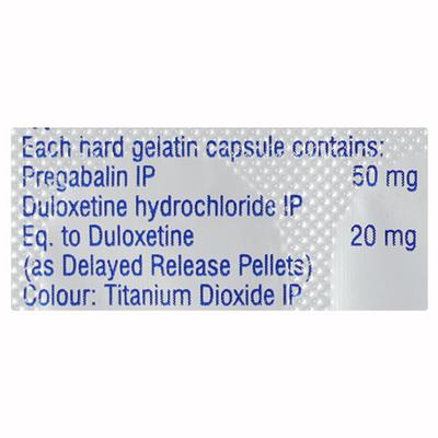MAXDULIN 50/20 Capsule 10's - Neuropathic Pain-Dru