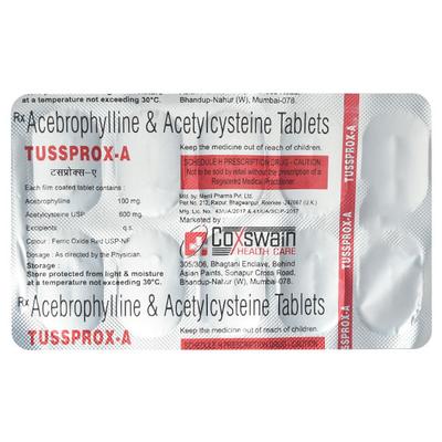 TUSSPROX A Tablet 10's - Asthma/COPD-Ast