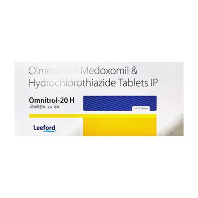 OMNITROL H 20 Tablet 10's - Hypertension-Ana