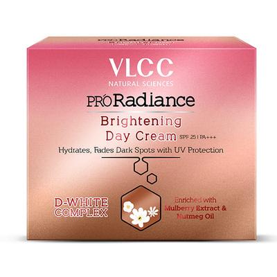 VLCC Natural Sciences Pro Radiance D-White Complex SPF 25 PA+++ Brightening Face Cream 50 gm - Face Creams