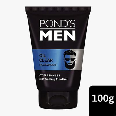 Pond's Men Oil Clear Facewash 100 gm - Face Moisturizers