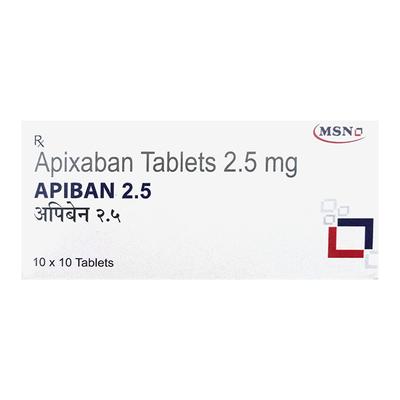 APIBAN 2.5 Tablet 10's - Blood Clot-Ant