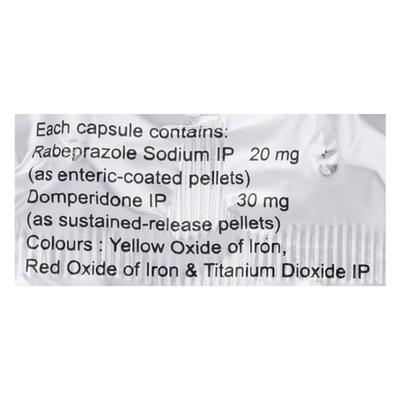 Helirab D Capsule 10'S - Ulcer/Reflux/Flatulence-Aaa