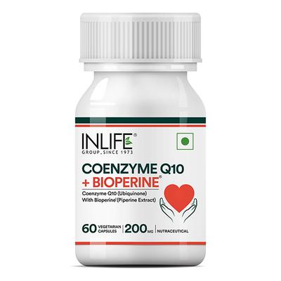 INLIFE Coenzyme Q10 + Bioperine Veg Capsule 60's - Co-Q