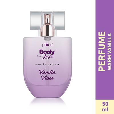 Plum BodyLovin' Vanilla Vibes Eau De Parfum - Long Lasting Warm Vanilla Perfume 50 ml - Women Perfumes (Edt/Edp)