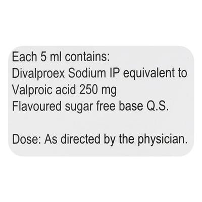 Divaa 250mg Oral Solution 100ml - Epilepsy/Convulsion-Ant