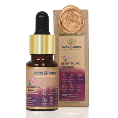 Roots & Herbs Essential Oil - Geranium 10 ml - Essential Oils