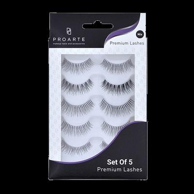 Proarte Eyelashes Set Of 5 Pcs- Pa- Mix 1's - Eyelashes