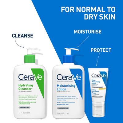 CeraVe Moisturising Lotion for Normal to  Dry Skin 473 ml - Lotions & Creams