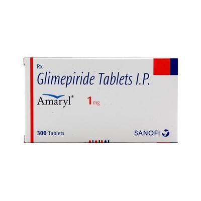 Amaryl 1mg Tablet 30'S - Diabetes-Ant