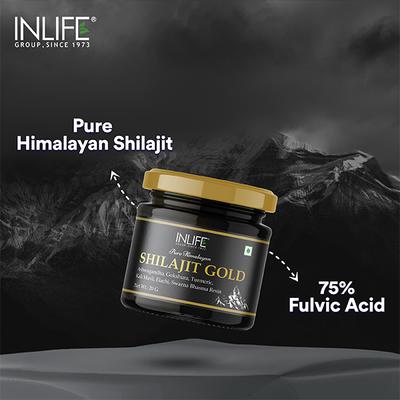 INLIFE Shilajit Gold Resin 20 gm - Sexual Care