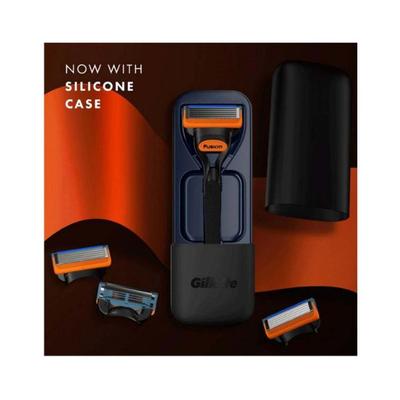 Gillette Fusion 5 Gift Pack (Handle 1, Gillette Fusion Cartridges 4, Travel Case 1) 1's - Razors & Cartridges