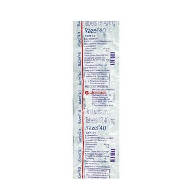 Razel 40mg Tablet 10'S - High Cholesterol-Dys
