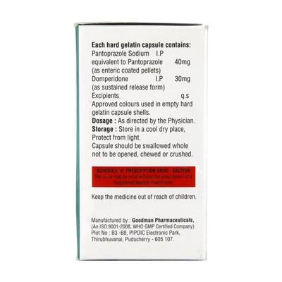 Propanz D Capsule 10'S - Ulcer/Reflux/Flatulence-Aaa