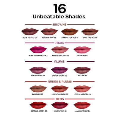 Faces Canada Comfy Matte Liquid Lipstick - No Cap 32 3.8 ml - Liquid Lipsticks