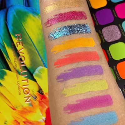 Makeup Revolution Forever Flawless Bird Of Paradise Eyeshadow Palette 19.8 gm - Eye Shadow Palettes