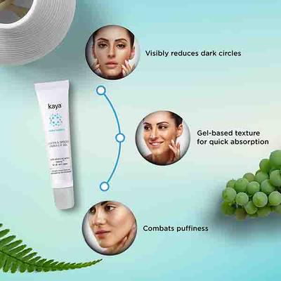 Kaya LIGHTEN AND SMOOTH UNDER EYE GEL 15 ml - Under Eye Creams & Serums