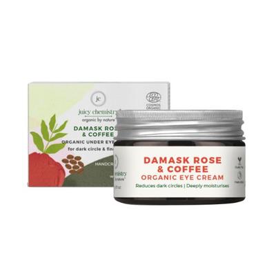 Juicy Chemistry Damask Rose & Coffee Under Eye Cream 5.0 gm - Under Eye Creams & Serums