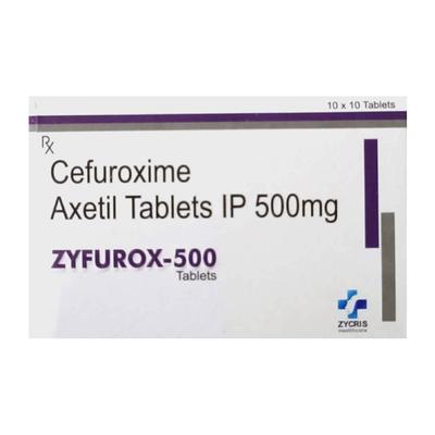 ZYFUROX 500 Tablet 10's - Bacterial Infections-Cep