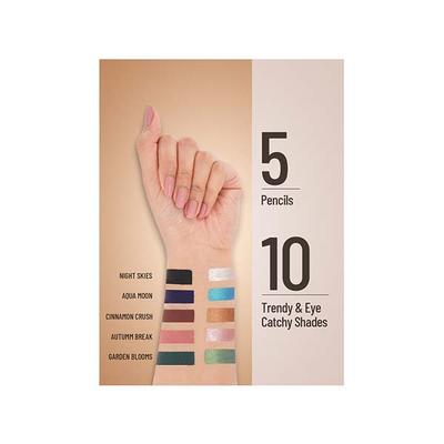 Swiss Beauty Chrome and Matte Twin Eyeshadow-Autumm Break 2 gm - Eyeshadow, Bases & Primers