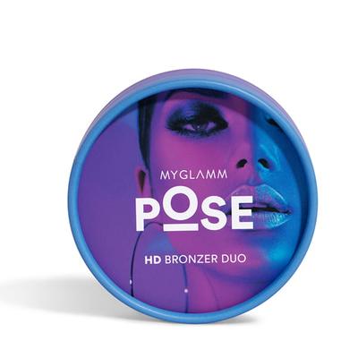 Myglamm Pose Hd Bronzer Duo - Cinnamon Teracotta 9 Gm - Bronzers