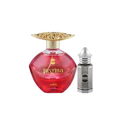 Ajmal Regina EDP Floral Fruity Perfume And Asher Concentrated Perfume Oil Oriental 112 ml - Perfumes (Edt/Edp)