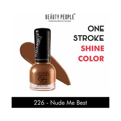 Beauty People Color Crush Nail Polish 226 Nude Me Best 12 ml - Nail Polish