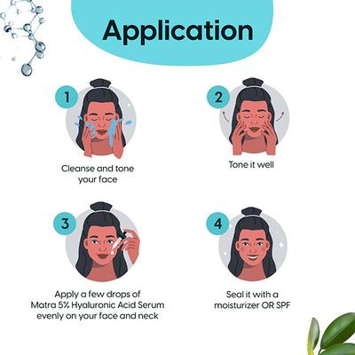 Matra 5% Hyaluronic Acid Serum for Glowing Skin 30 ml - Face Serum