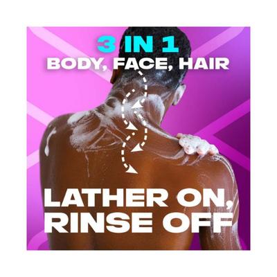 Axe Excite 3 In 1 Body Face & Hair Wash for Men Long-Lasting Fragrance 400 ml - Shower Gels & Body Wash