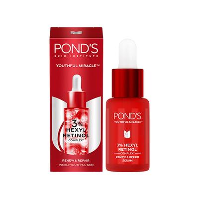 Pond's Youthful Miracle Hexyl Retinol Complex, Renew and Repair Serum 14 ml - Essences