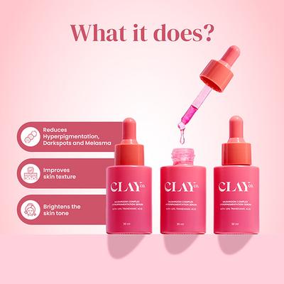 Clayco Hyperpigmentation Mushroom Complex Serum 30 ml - Under Eye Creams & Serums