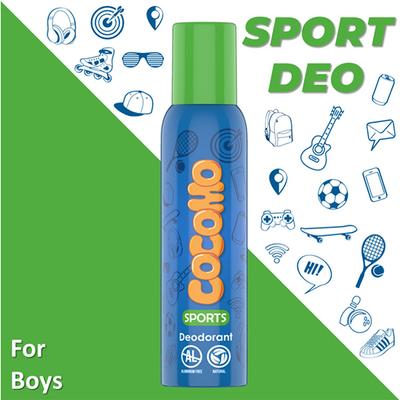 Cocomo Sport Deodorant For Boys With Tea Tree and Passion Fruit Natural and Safe Deodorant for Tweens and Teens 150 ml - Deodorants/Roll-Ons