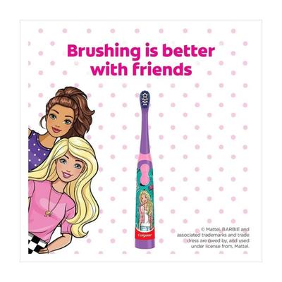 Colgate-Palmolive, Colgate Kids Barbie (Extra Soft) Electric Toothbrush 1's - Toothbrushes