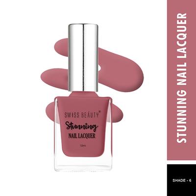 Swiss Beauty Stunning Nail Polish - (Shade-06) 10 ml - Nail Polish