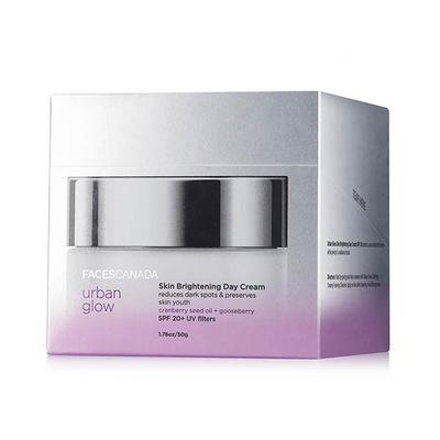 Faces Canada Urban Glow Skin Brightening Day Cream Spf20 50 Gm - Day Cream