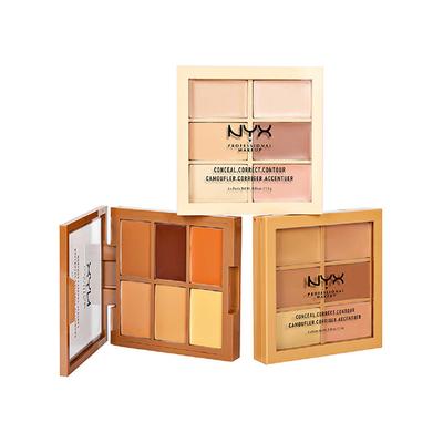 Nyx Professional Makeup Conceal, Correct, Contour Palette - 3 CP03 Deep,Profond 9 gm - Contour