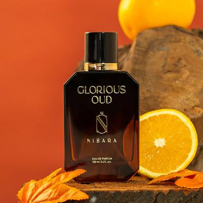 Nisara Glorious Oud Perfume Long Lasting Fragrance Woody Amber Unisex Eau de Parfum 100 ml - Perfumes (Edt/Edp)