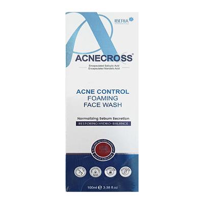 ACNECROSS ACNE FOAMING Face Wash 100ml - Cleanser-Oth