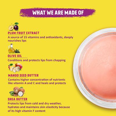 Super Smelly Plum Love Natural Lip Balm 10 gm - Lip Balms