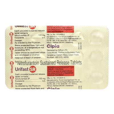 URIFAST SR Tablet 15's - Bacterial Infections-OAB