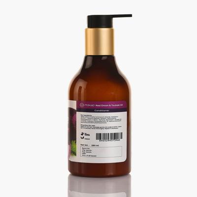 VIA TOKYO ORGANIC Red Onion & Tsubaki Oil Conditioner for Hair Growth, No Sulphates, No Paraben 285 ml - Conditioners