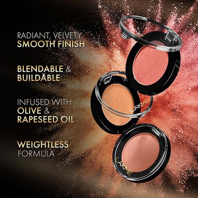 Lakme Faceit Highlighter Rose Gold H3 4 gm - Highlighters & Illuminators