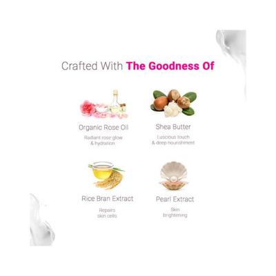 Daburgulabari Moisturizing Body Lotion Rose Glow 400ML - Lotions & Creams